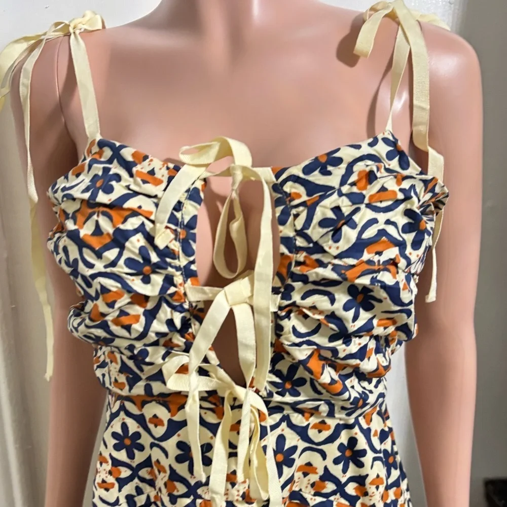 NWT FREE PEOPLE Women’s Palma Printed Midi Dress